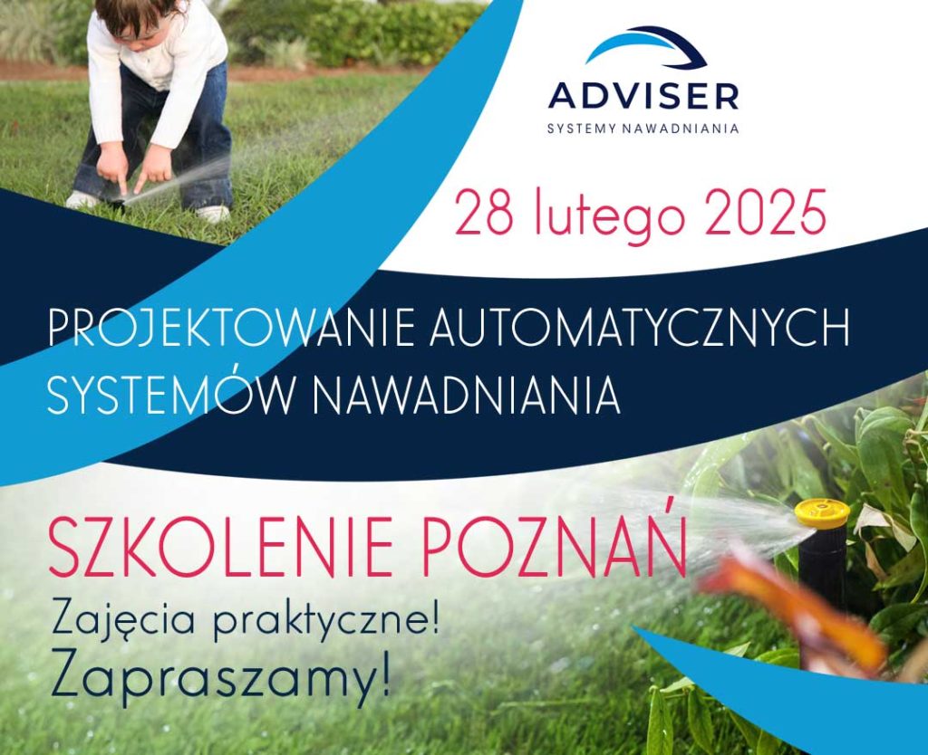 szkolenie projektowanie systemów nawadniania