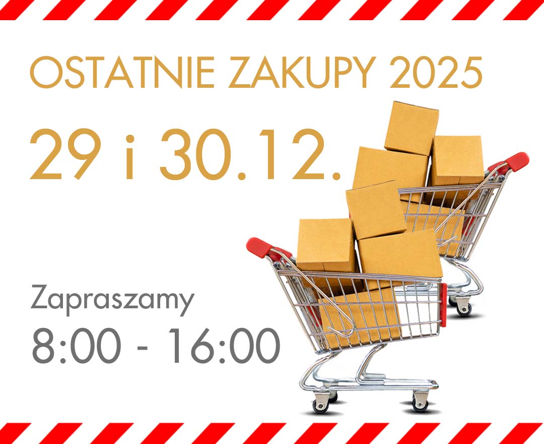 Ostatnie zakupy w 2025